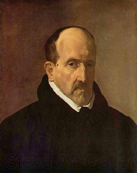 Diego Velazquez Portrat des Dichters Luis de Gongora y Argote Spain oil painting art